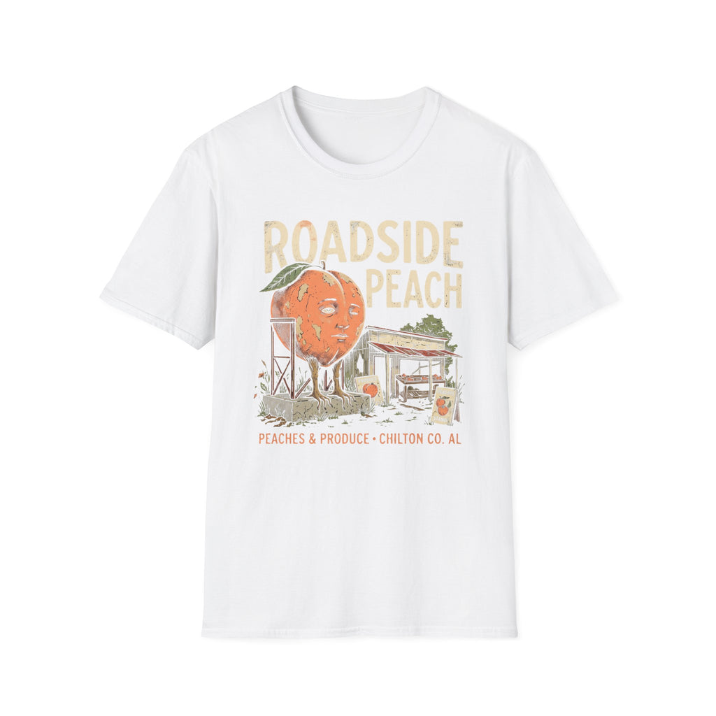 Roadside Peach Weird Americana T-Shirt | It's Heritage Hoss