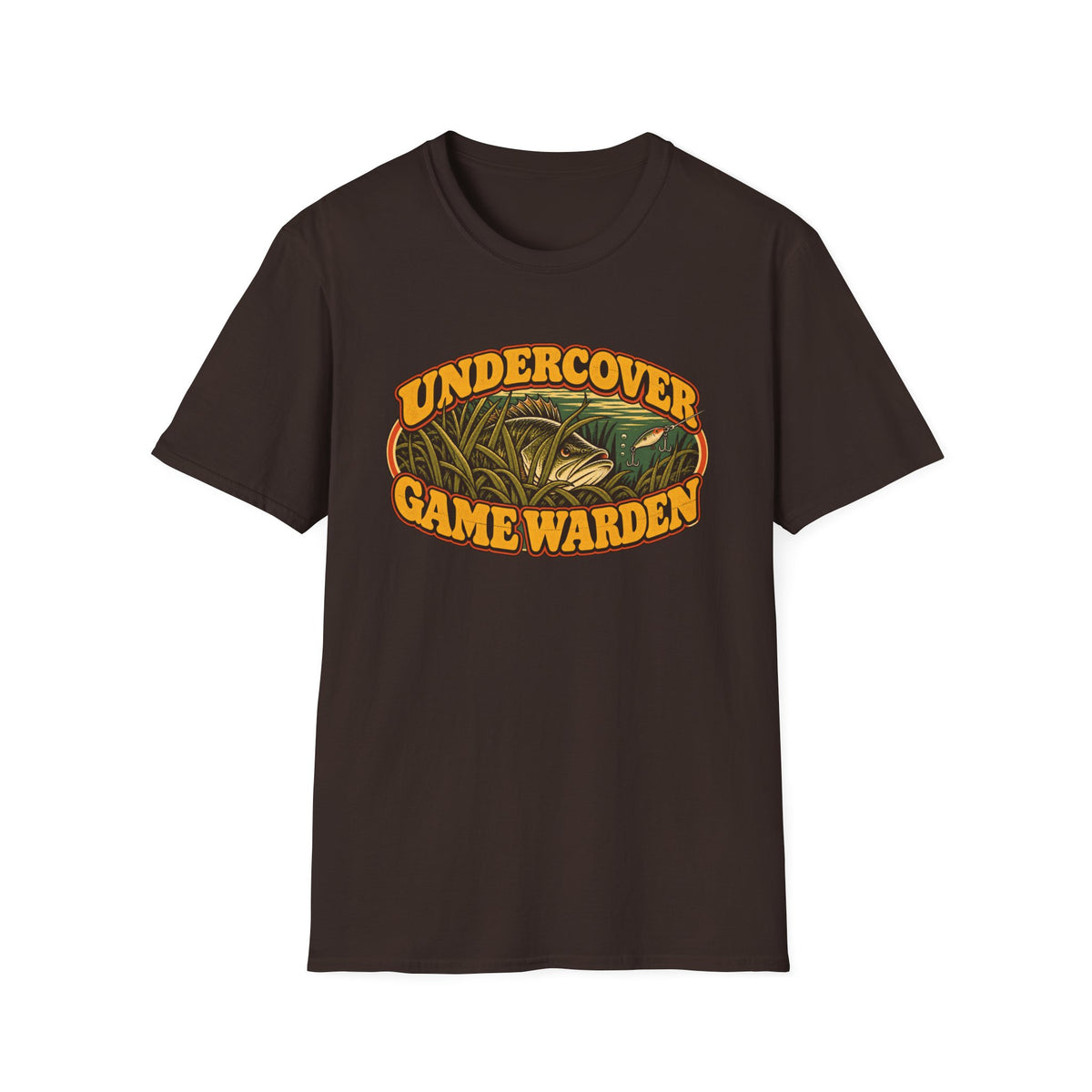 Undercover Game Warden Vintage Bass Fishing