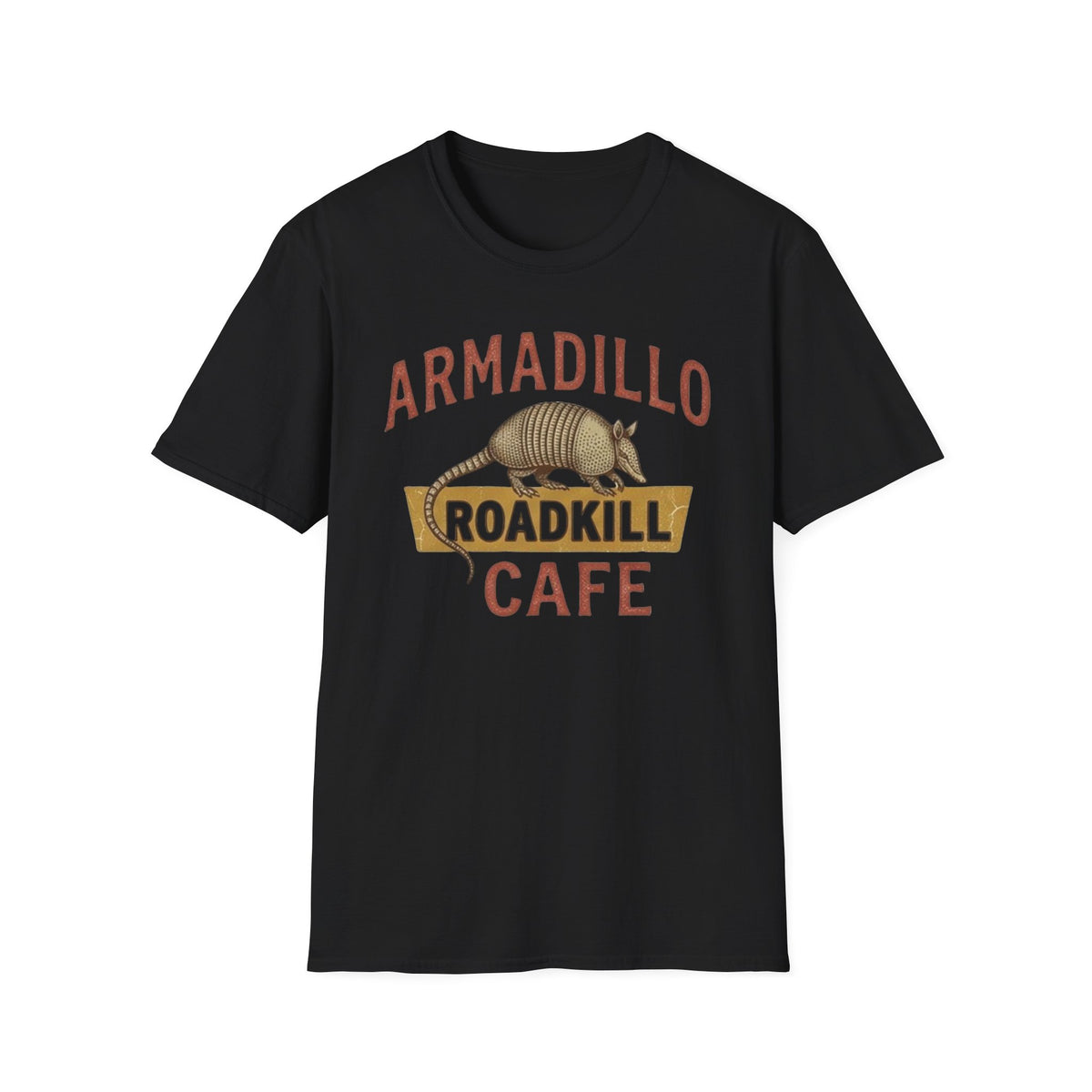 Armadillo Roadkill Cafe T-Shirt | It's Heritage Hoss