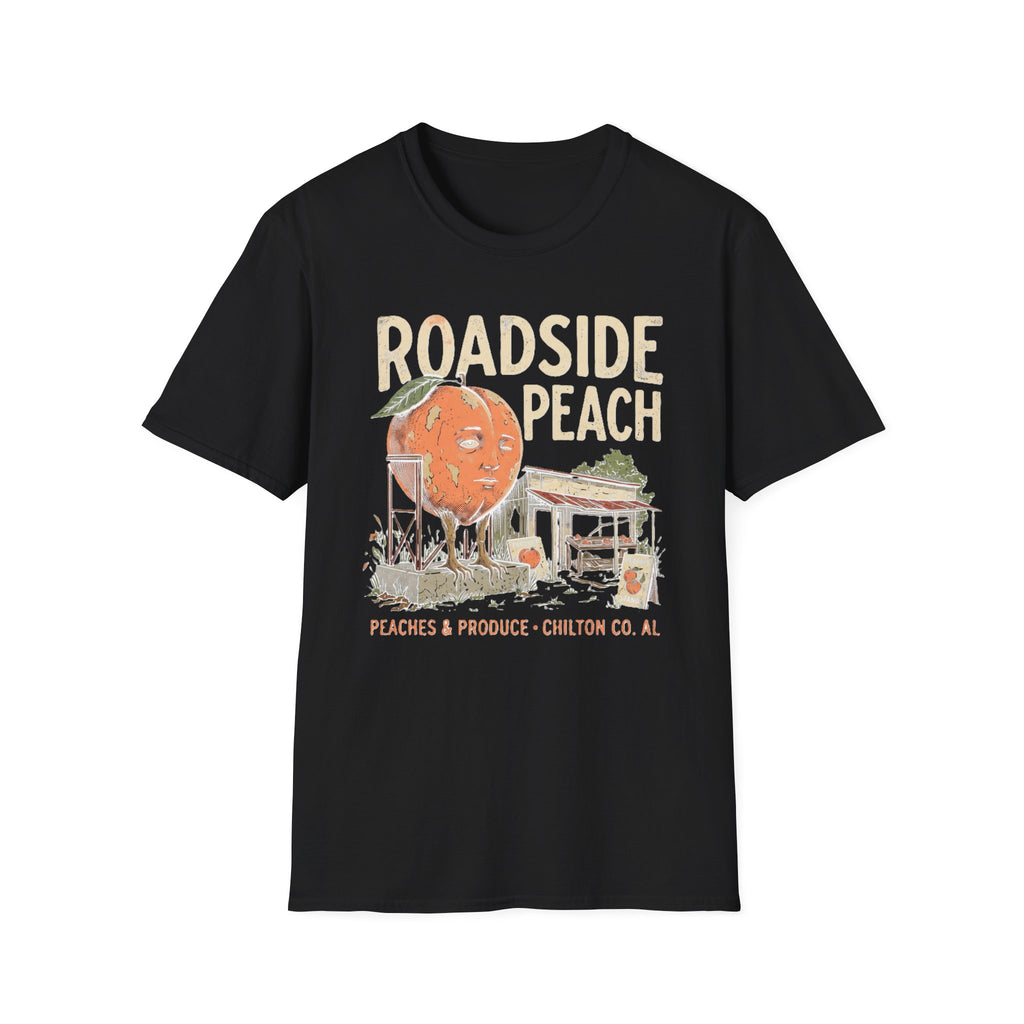 Roadside Peach Weird Americana T-Shirt | It's Heritage Hoss