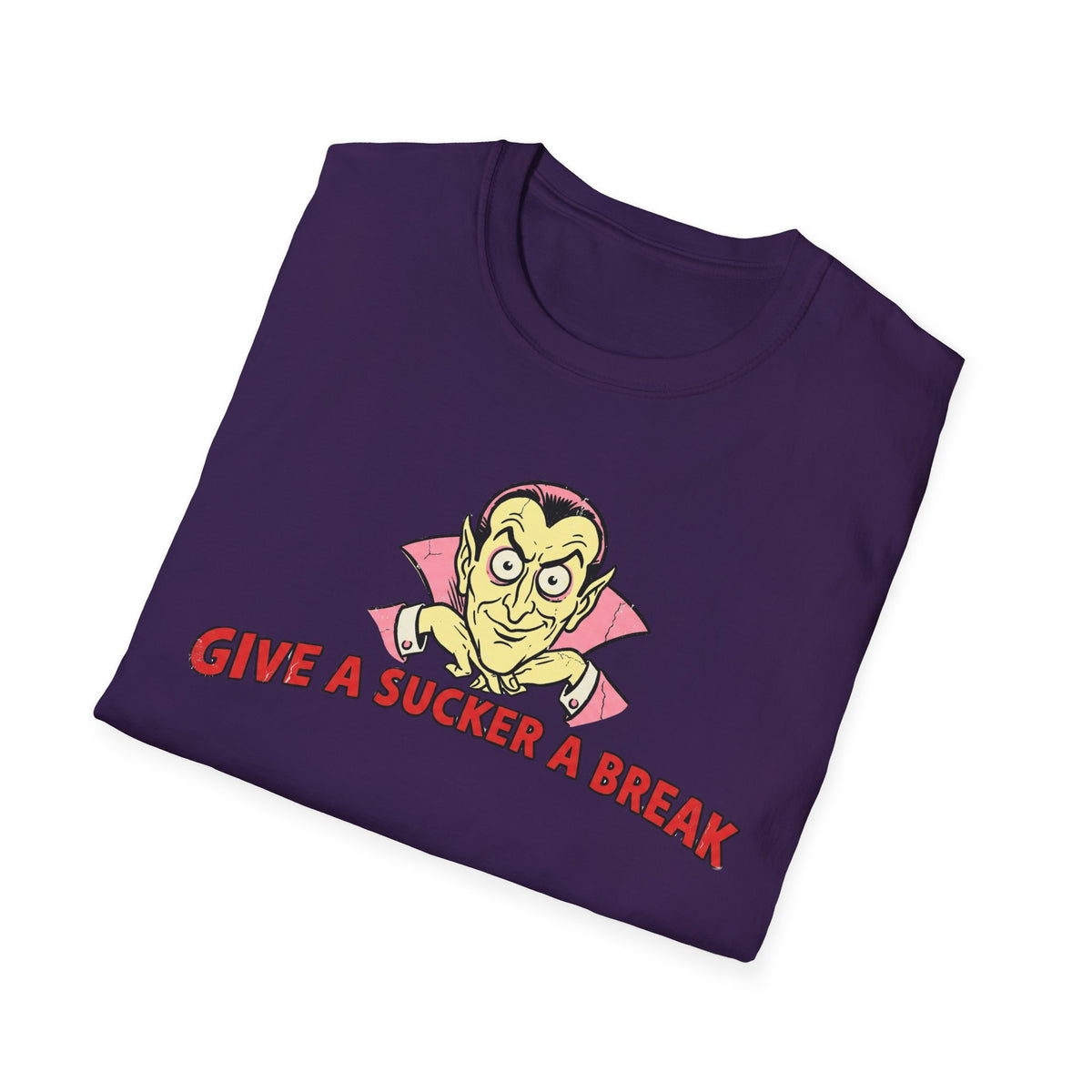 Give A Sucker A Break Vintage Vampire Shirt | It's Heritage Hoss