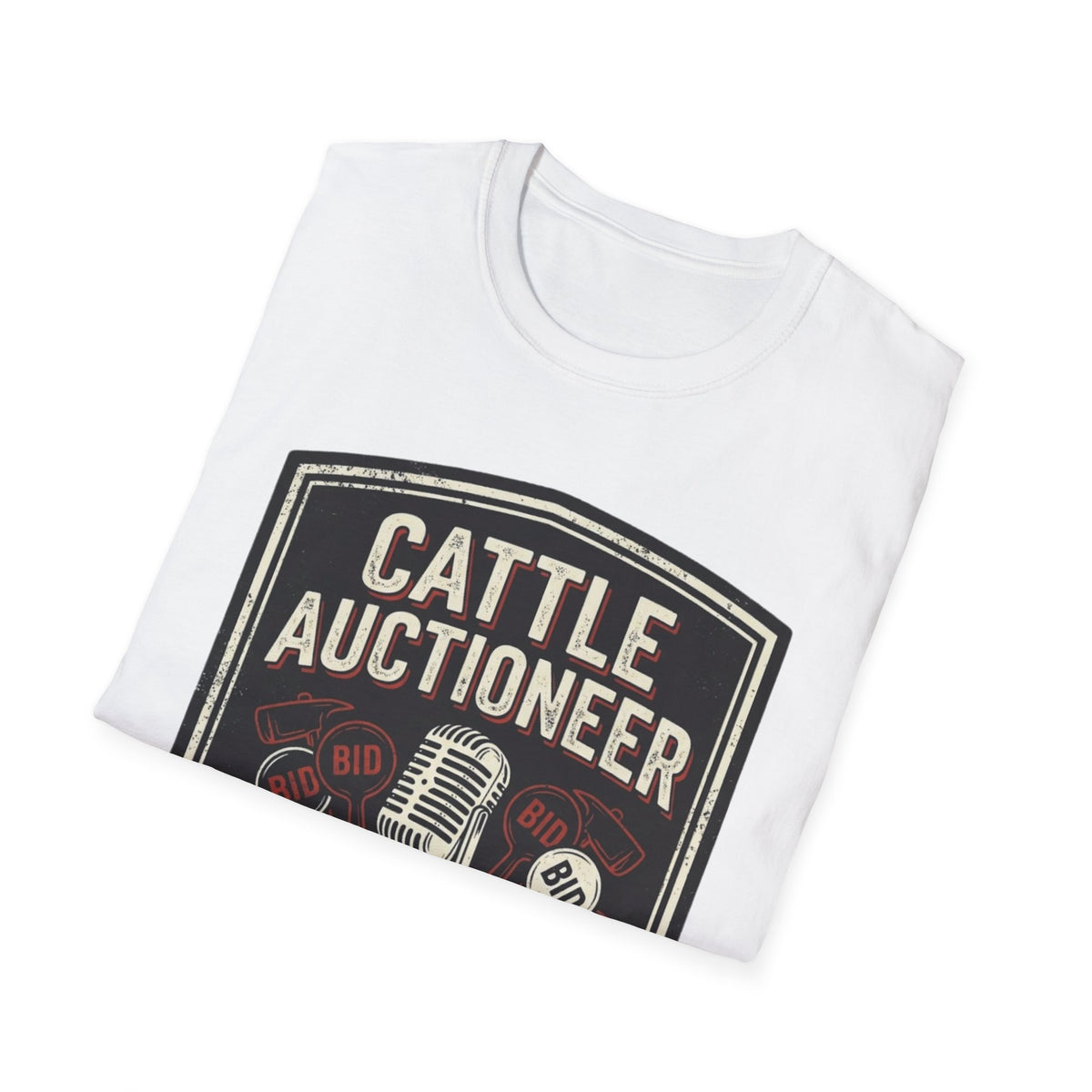 Cattle Auctioneer Rural Americana T-Shirt | It's Heritage Hoss