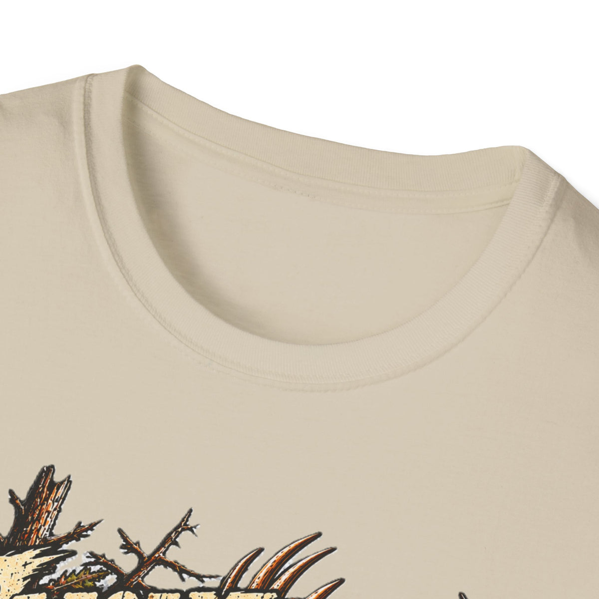 Smoke In The Timber Whitetail Deer Hunting Design