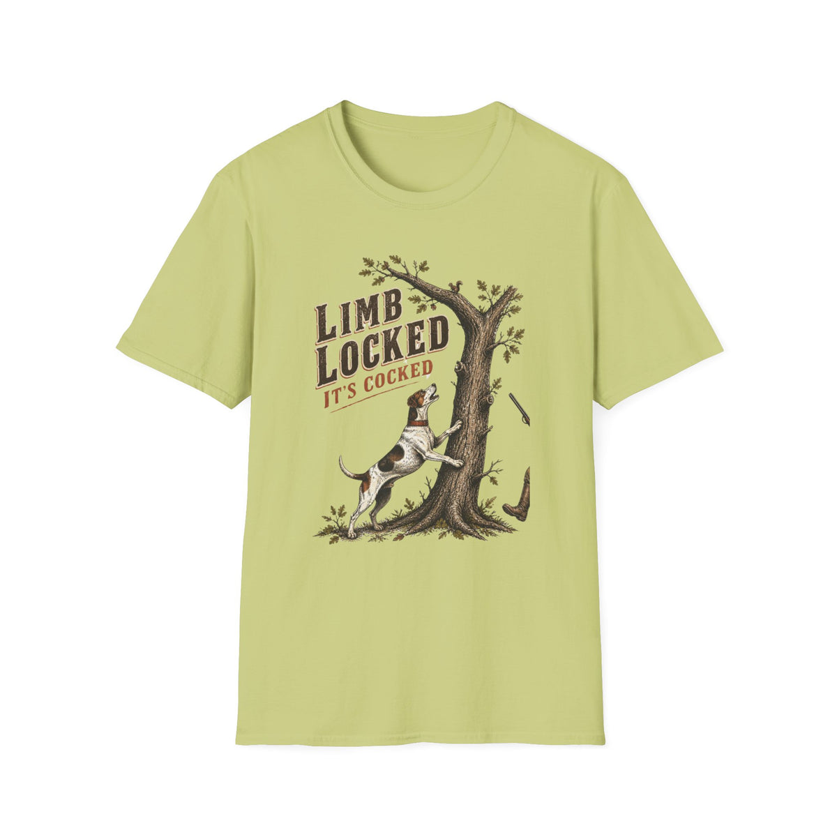 Limb Locked Its Cocked Squirrel Dog Hunting Shirt