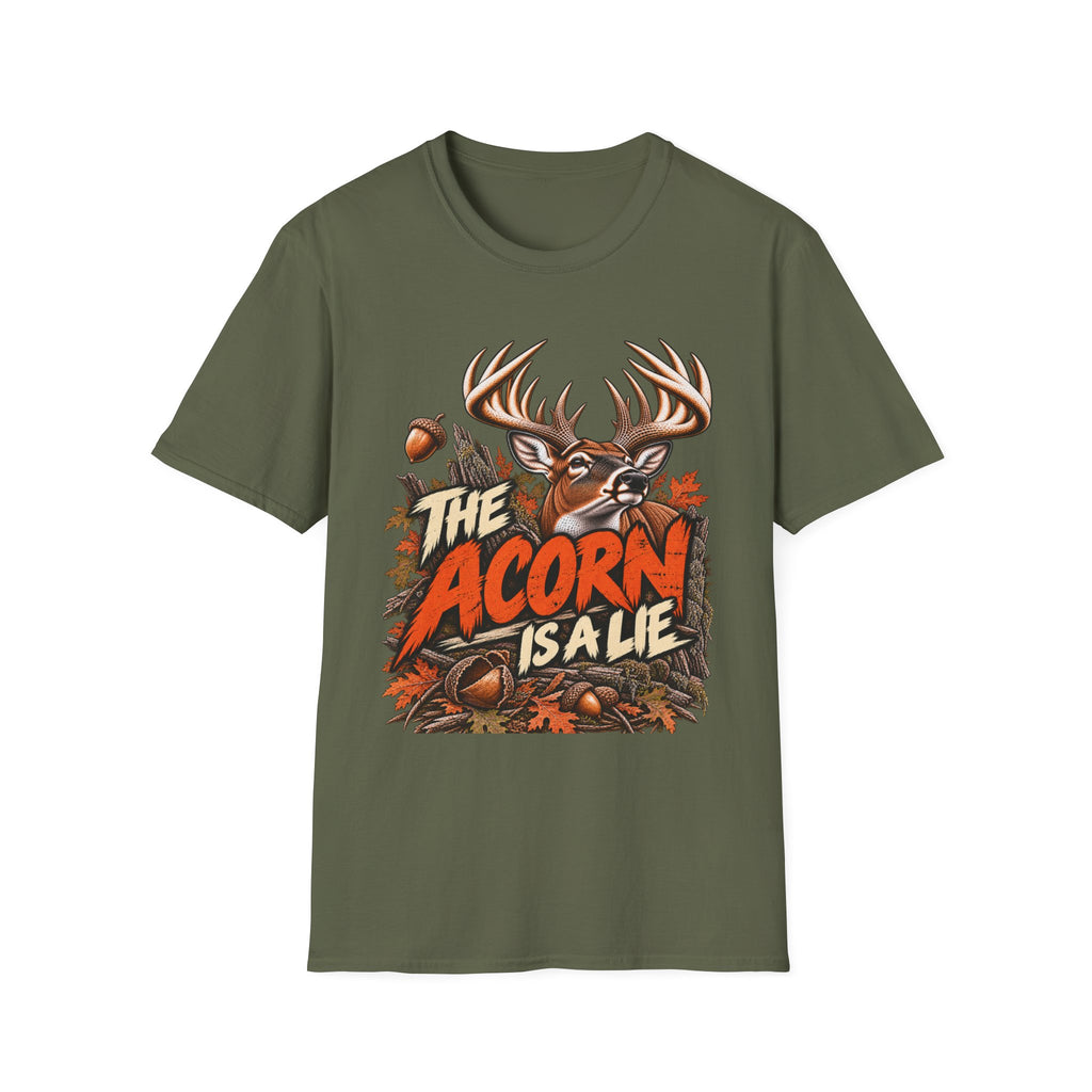 The Acorn Is A Lie Weird Whitetail Deer Hunting Design