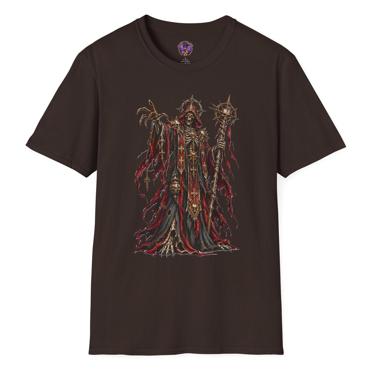 Dark Priest Skeleton T-Shirt | It's Heritage Hoss