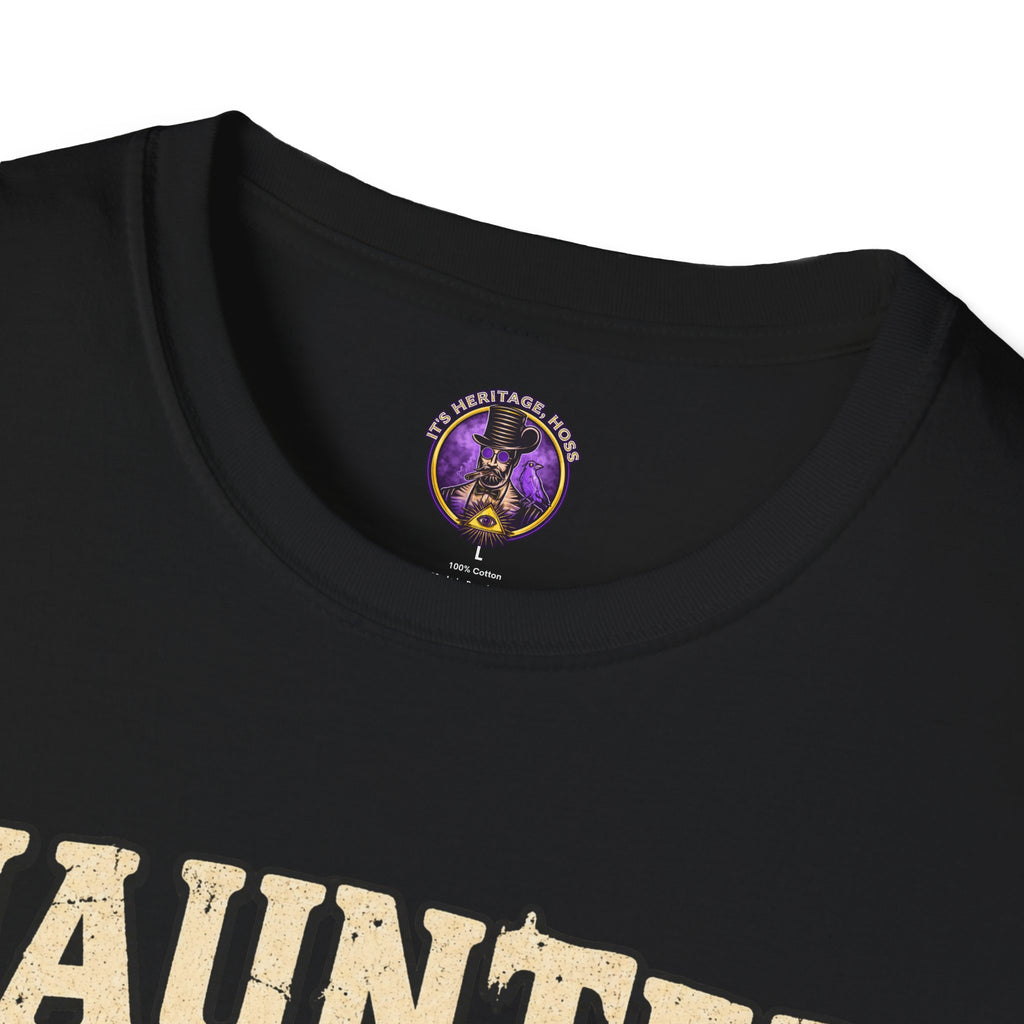 Haunted Hayride T-Shirt — "The Wagon Comes Back. Passengers Don't Always." Halloween Tee