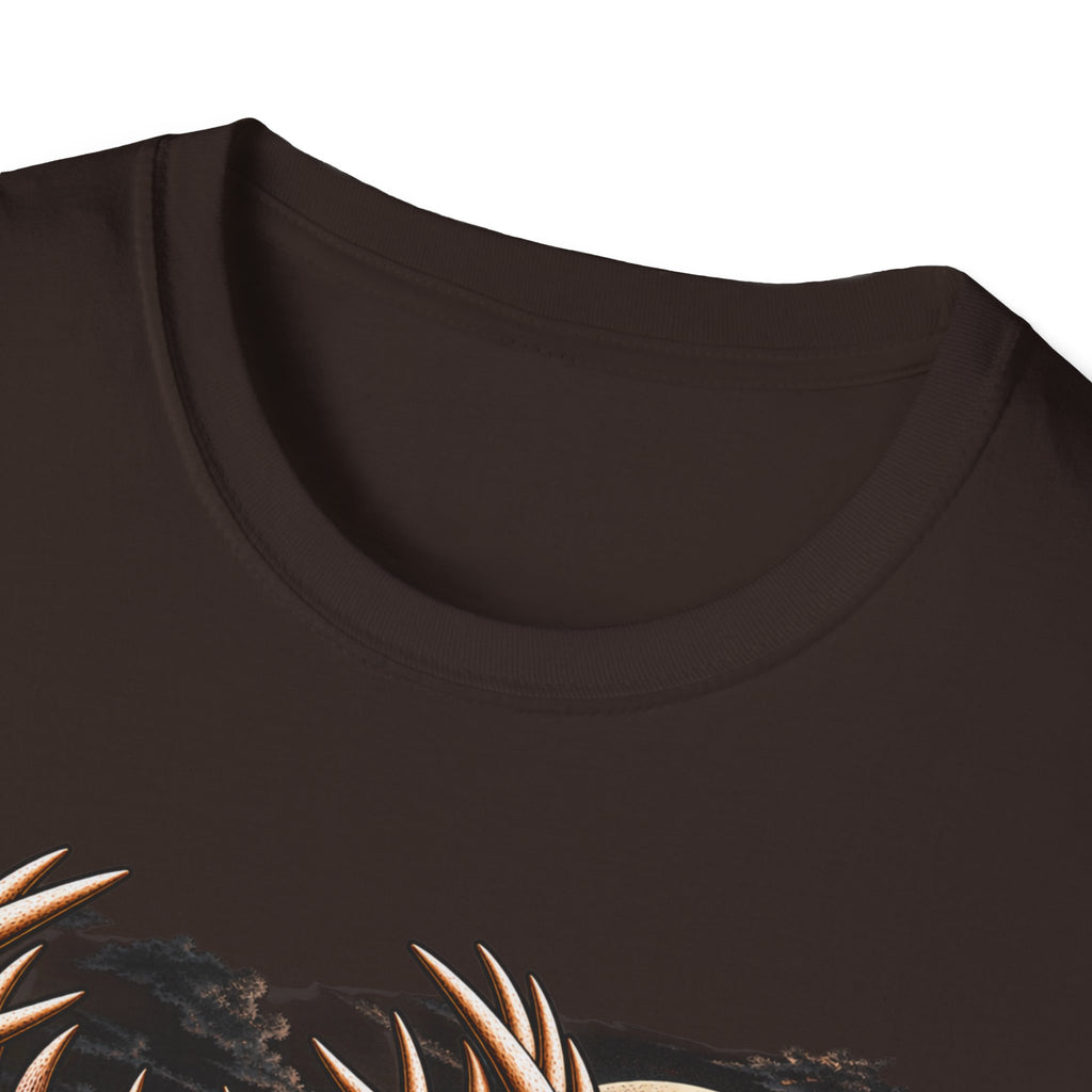 I Know What's Inside The Moon Weird Whitetail Deer Design