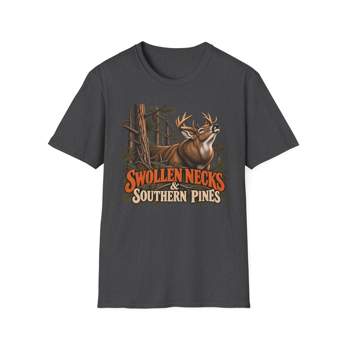 Swollen Necks & Southern Pines Whitetail Rut Design