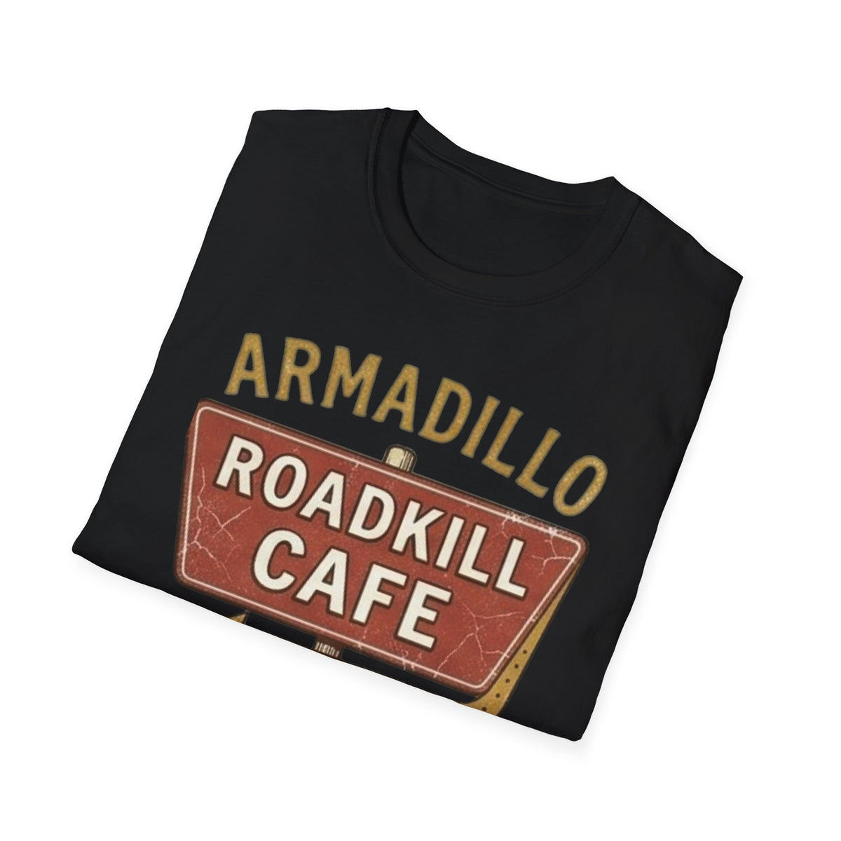 Armadillo Roadkill Cafe T-Shirt | It's Heritage Hoss