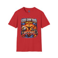 Christian T-Shirt - 'God Saw This and Sent graphic T-shirt product image 2