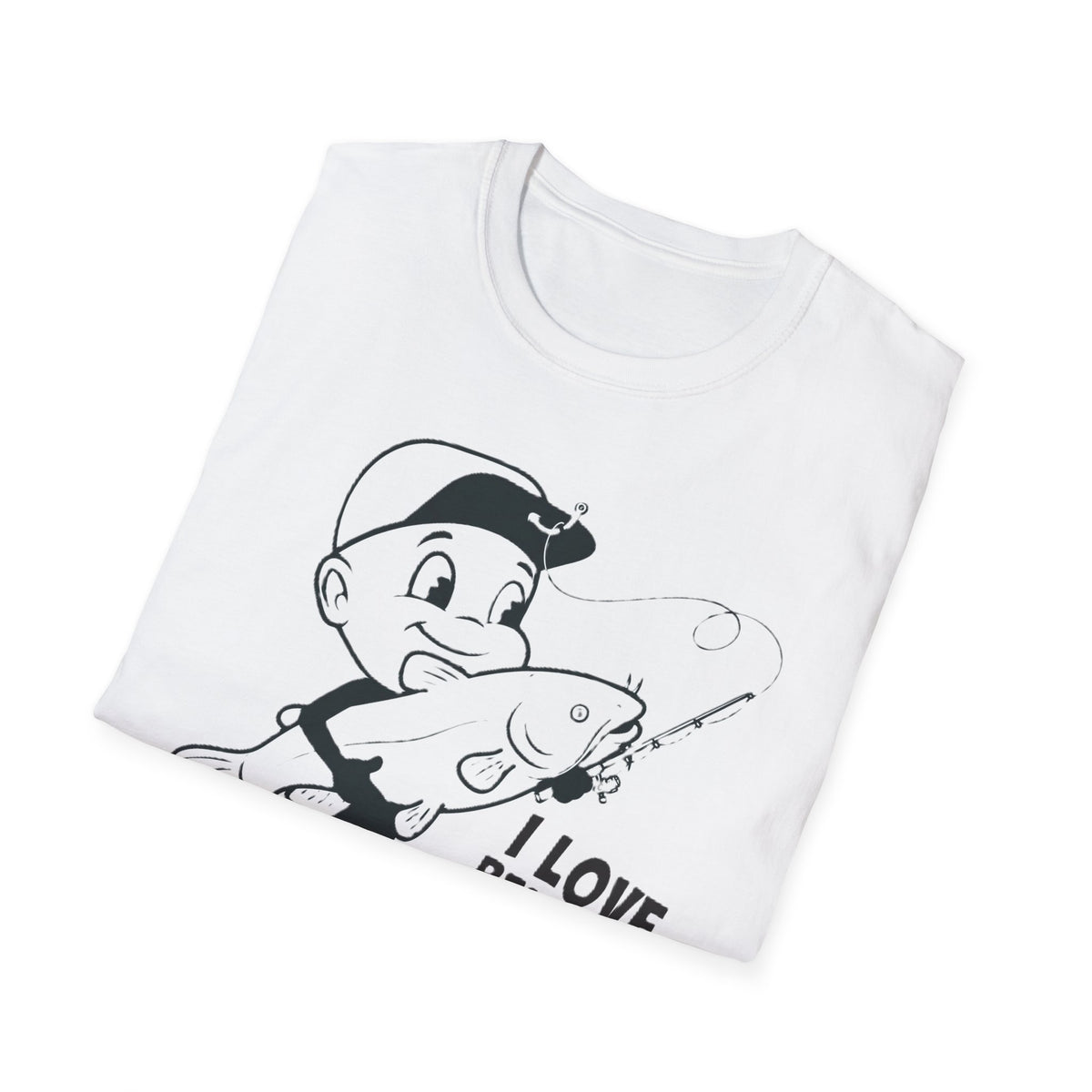 Lil Hoss Loves Reverse Fishing T-Shirt