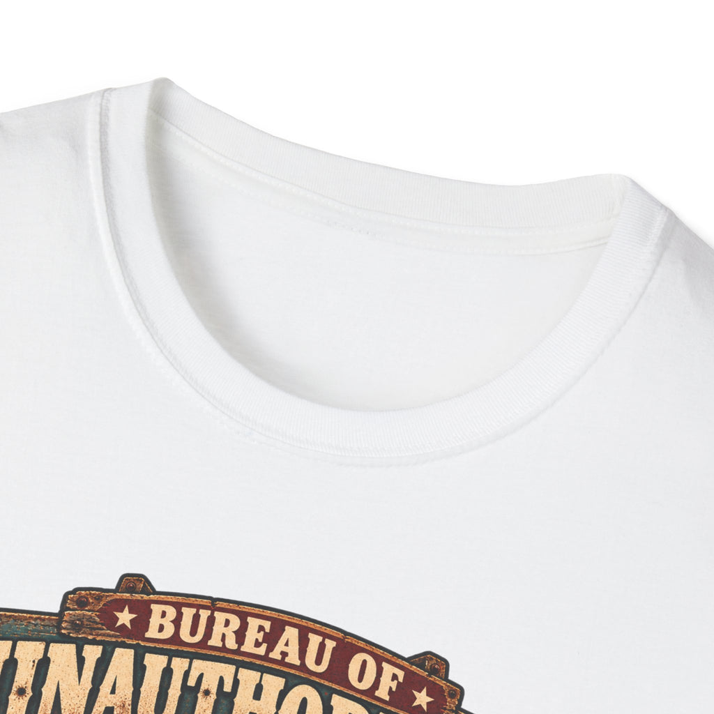Bureau of Unauthorized Armadillos T-Shirt — Southern Wildlife Humor