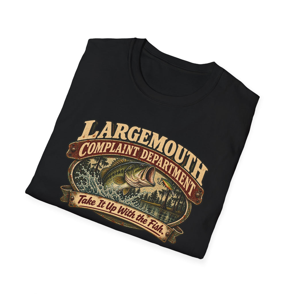 Largemouth Complaint Department T-Shirt — Bass Fishing